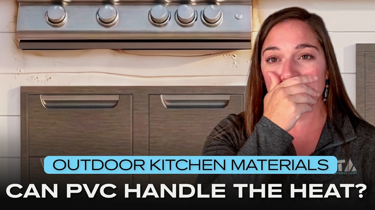 Before You Buy a PVC Outdoor Kitchen, Watch This First Before You Buy a PVC Outdoor Kitchen, Watch This First