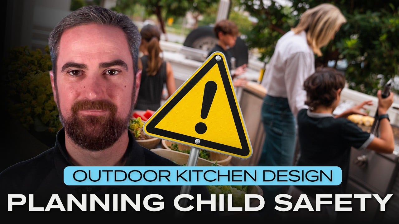 5 Outdoor Kitchen Design Tips to Help Keep Kids Safer 5 Outdoor Kitchen Design Tips to Help Keep Kids Safer