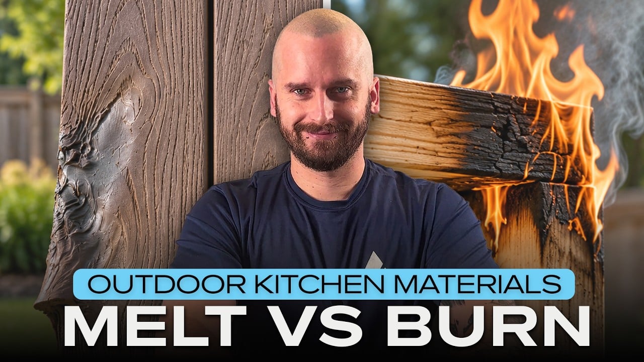 Outdoor Kitchen Materials: What Burns, Melts, or Survives? Outdoor Kitchen Materials: What Burns, Melts, or Survives?